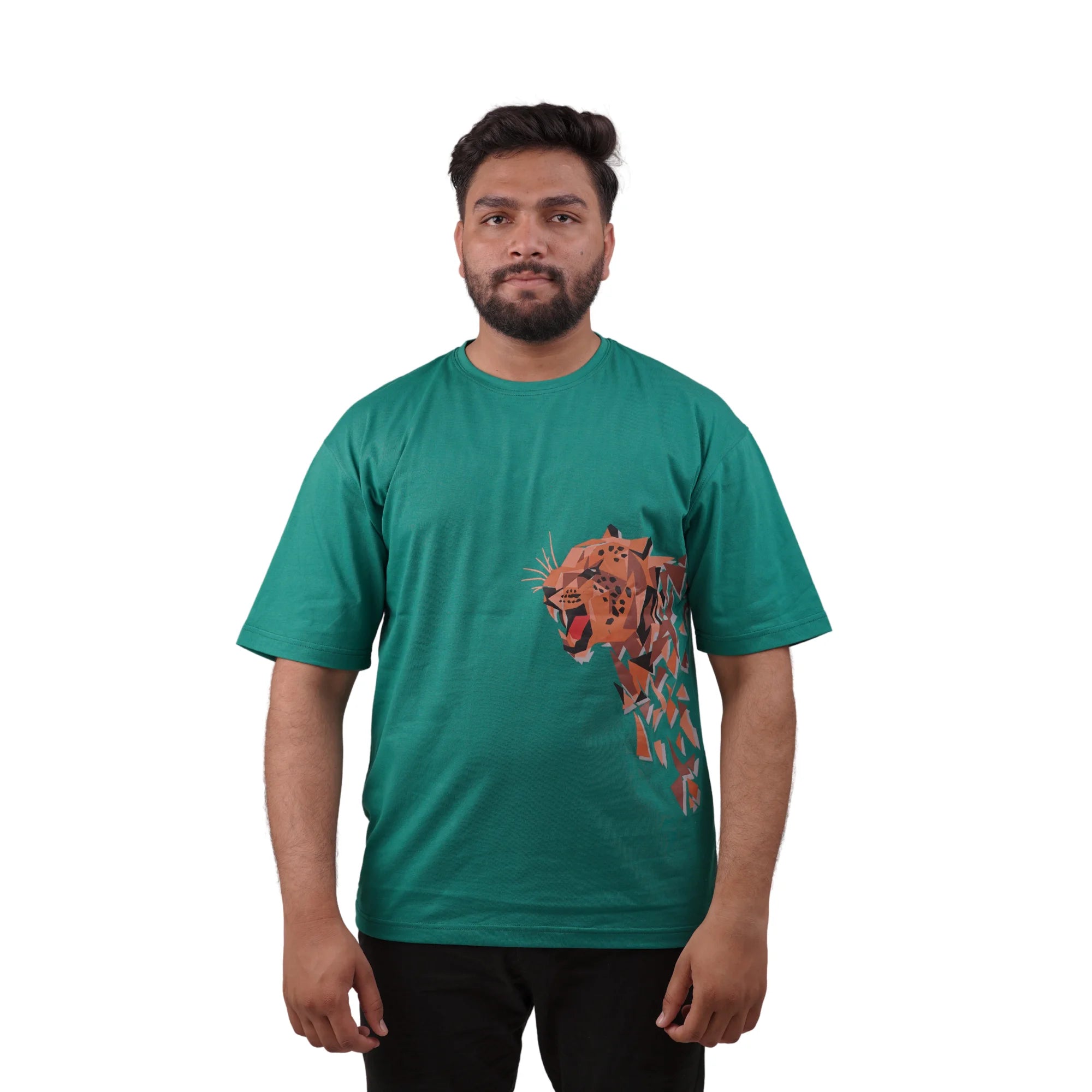 KO-0011 Lion Printed Green