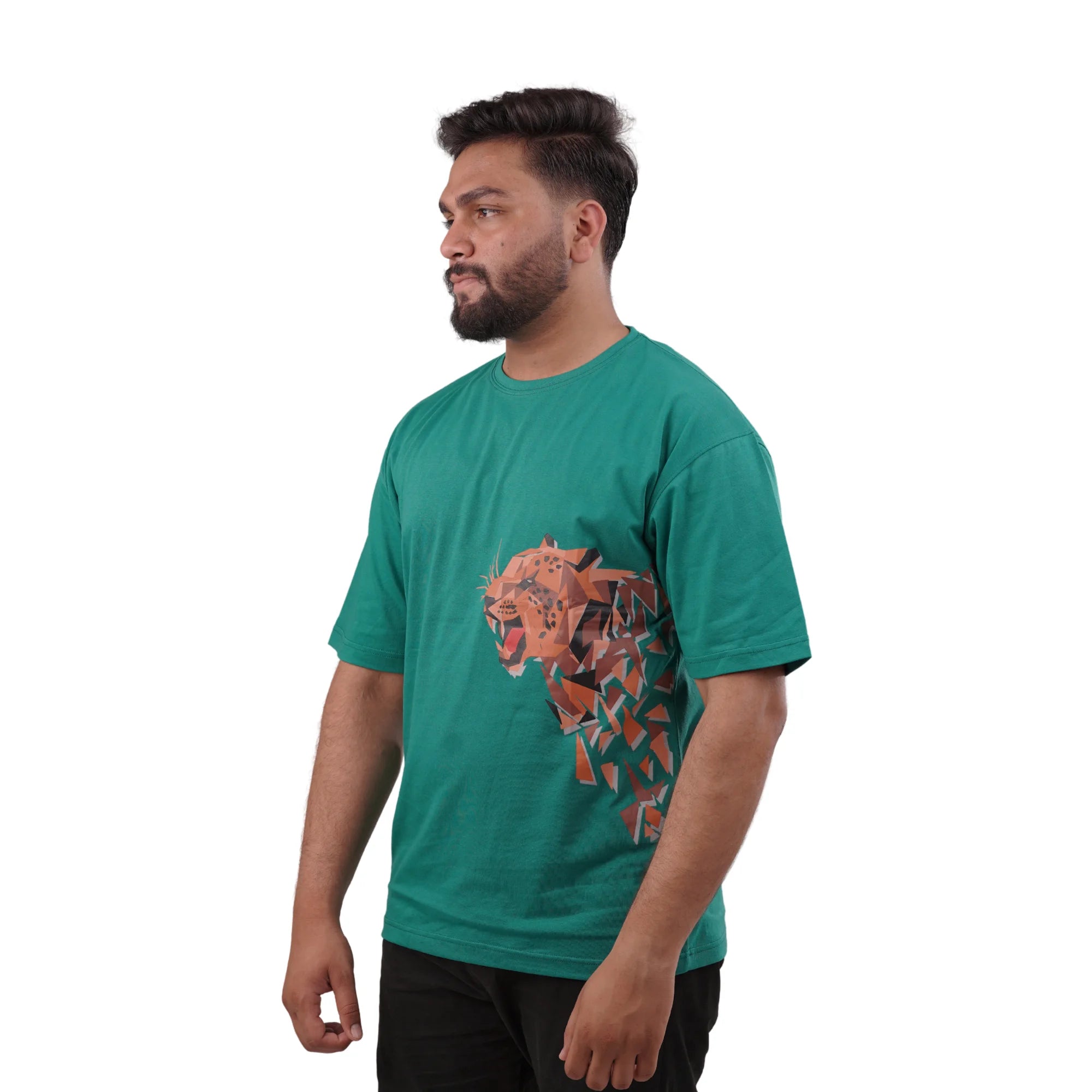 KO-0011 Lion Printed Green